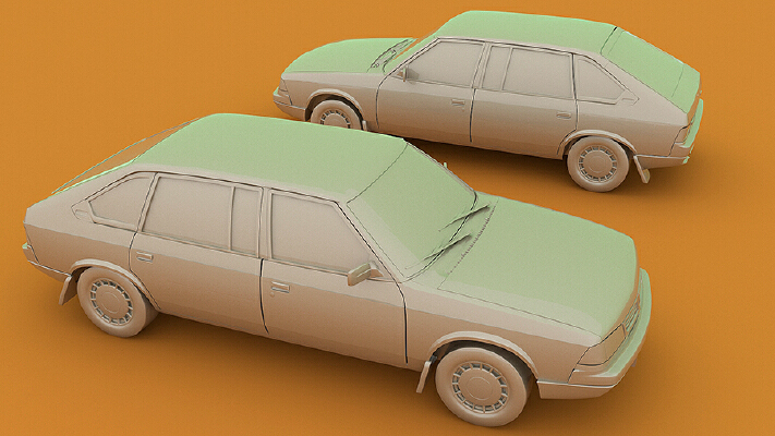 Москвич Юрий Долгорукий (Moskvich Yuri Dolgoruky) Real | 3d print model