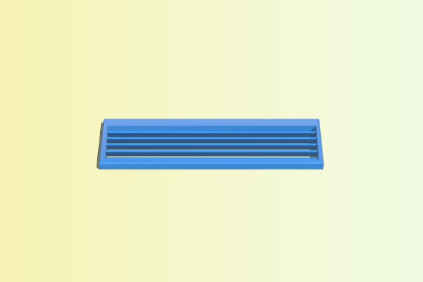 TRX-4 Tactical Radiator Grill | 3d print model