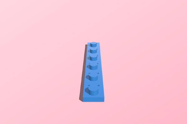 Fender American Standard Tuner Drill Template Jig | 3d print model