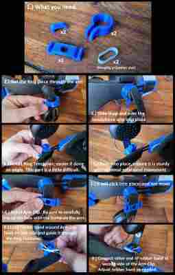 DAS Headphone Arm Tensioners | 3d print model