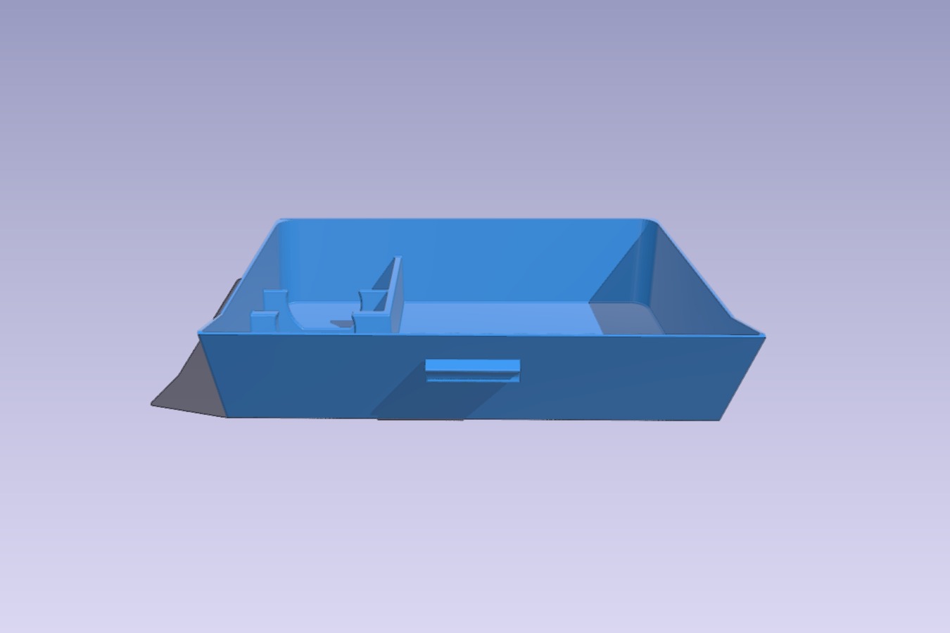 Tesla Model S_X Cubby Drawer
