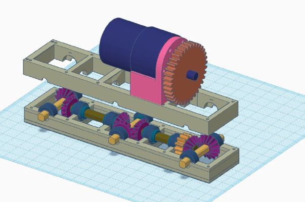 Motorisation of Thomas | 3d print model