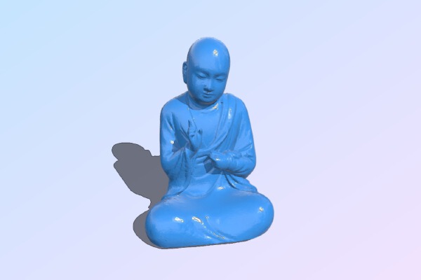 Chinese monk | 3d print model