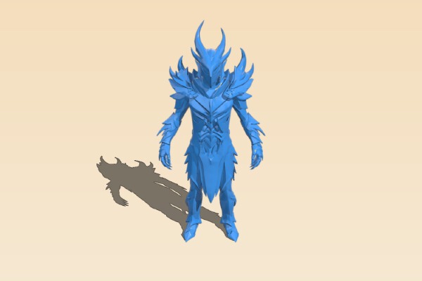 Daedric Armour | 3d print model