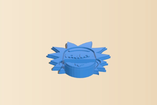 Soporte Celular con imagen de RICK | 3d print model