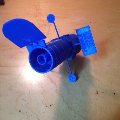Hubble Space Telescope 25th Anniversary | 3d print model