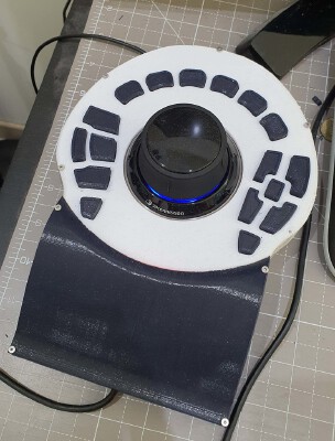 macro keyboard for Spacemouse | 3d print model