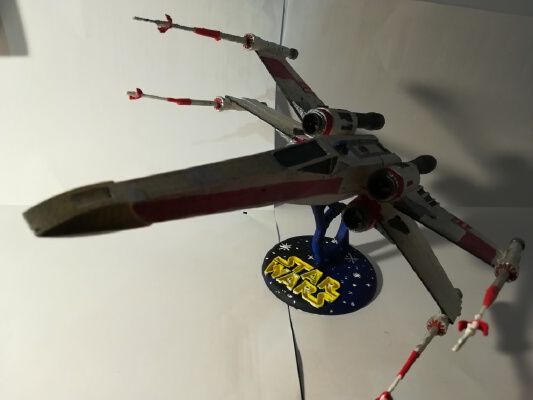 pedestal starwars for x-wing | 3d print model