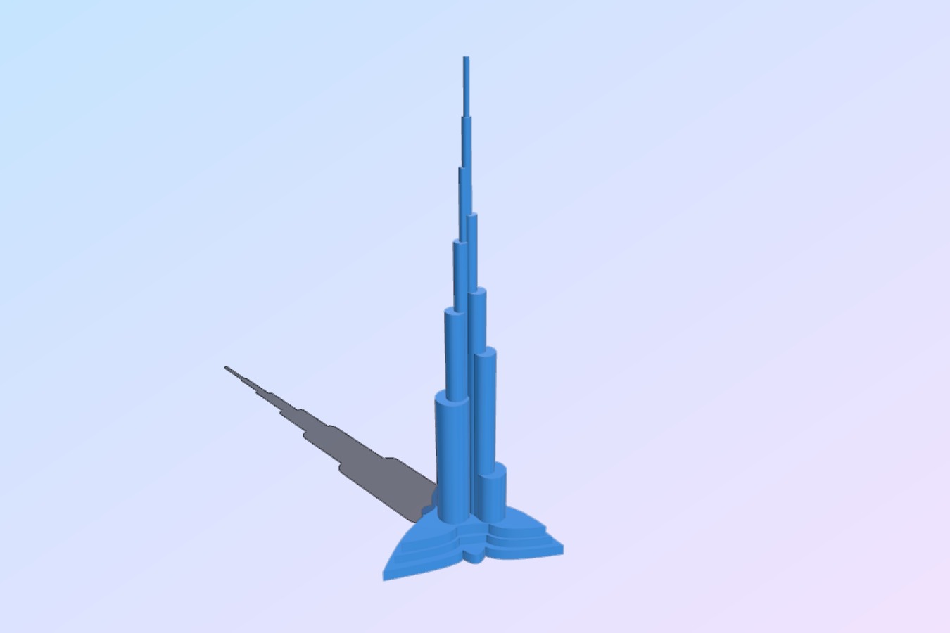 Worlds tallest building-The Burj Khalifa