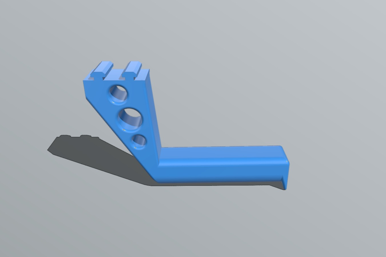 Tevo Flash side-based spool holder
