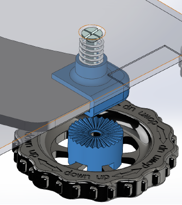 Ender 3 locking bed knob modification | 3d print model