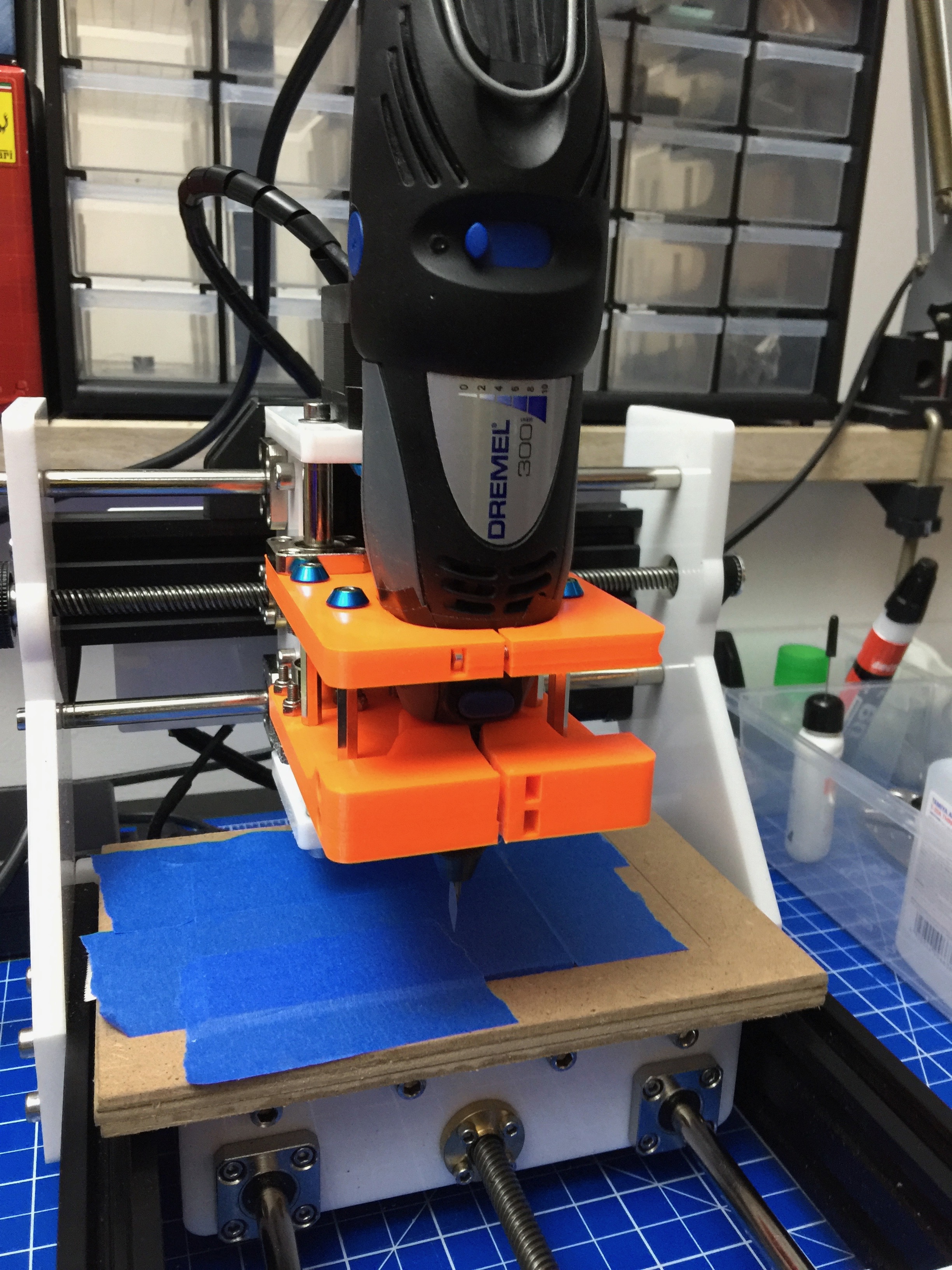 EleksMaker CNC Solid Dremel Mount