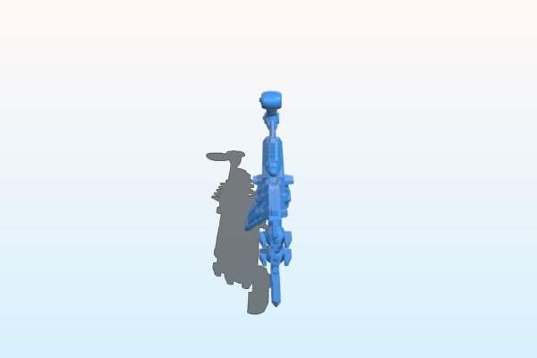 Space Zombie Immortal Proxy Alternate Right Arm | 3d print model