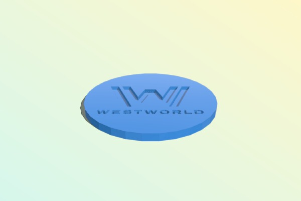 Westworld Drink Coasters | 3d print model