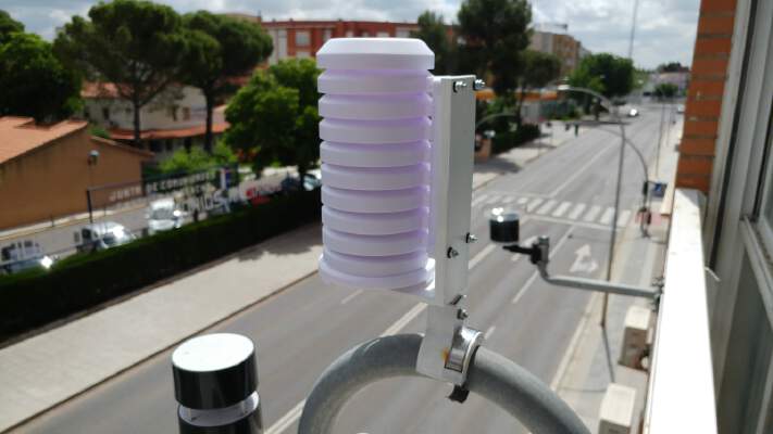 Netatmo tube mount + TFA weather shield | 3d print model