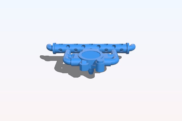 Tehnolog engine exhaust | 3d print model