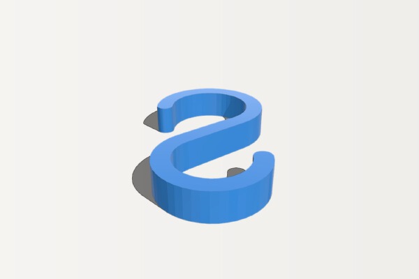 Simple Hook | 3d print model