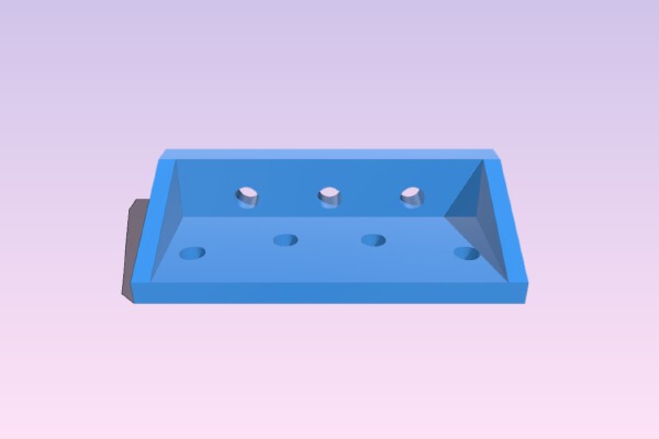 2020 - 2080 Extrusion Bracket | 3d print model