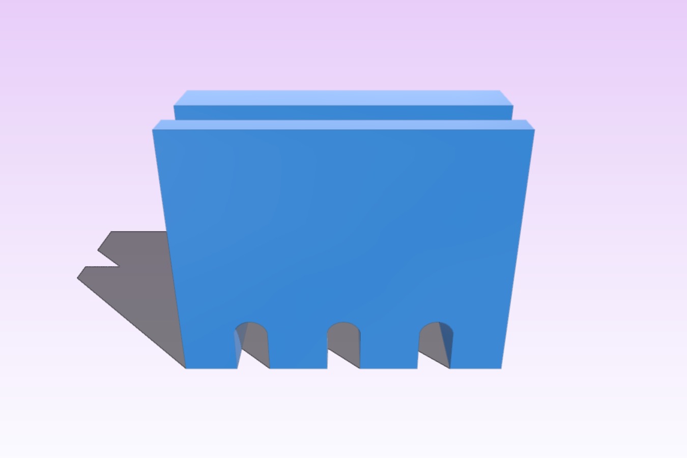 Whiteboard Tray Earbud Caddy