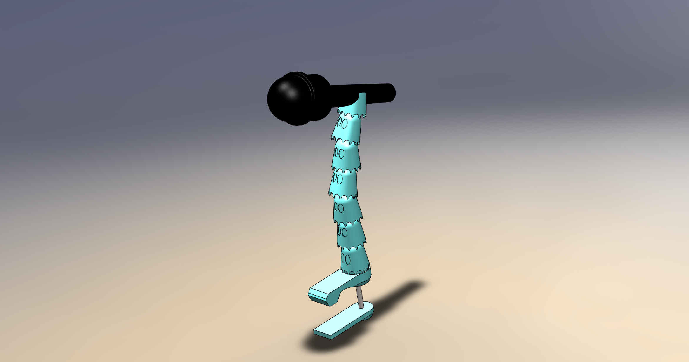 Modular mic stand