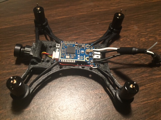 FPV Mini Quadcopter SciSky Brushed FlightController | 3d print model