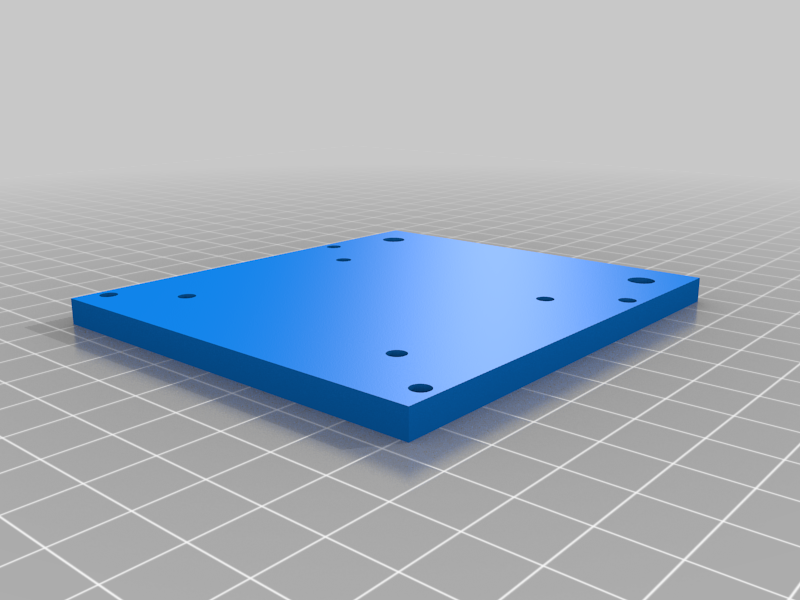 MosFet Mounting Box 20X20 extruded Aluminum frame.