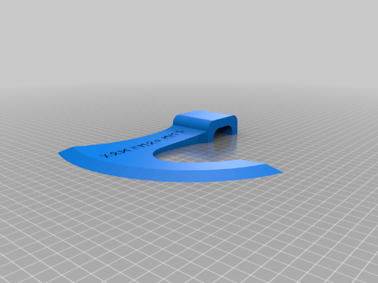 Viking Axe Head | 3d print model