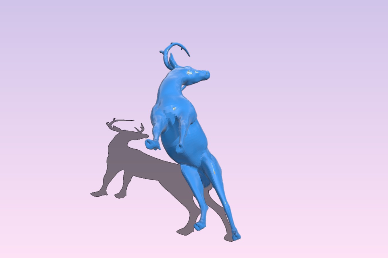 Realistic deer