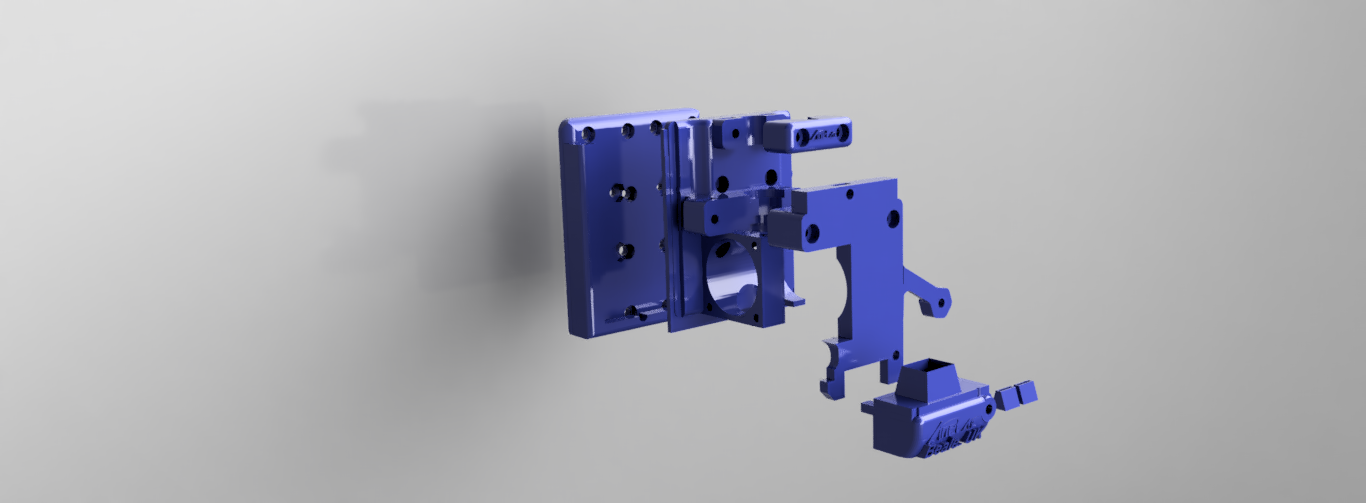 Anet A8 remixed Extruder Holder