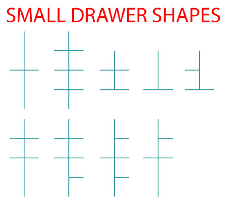ULTIMATE Drawer Divider Collection - Fits Most Drawers, Modeled for Akro-Mils | 3d print model
