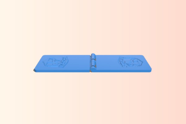 Acadia Embossing Stamp | 3d print model