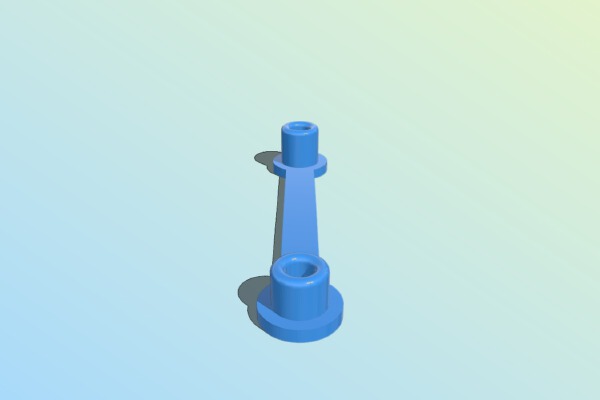 Replacement Wingholder for UMX Radian from E-Flite | 3d print model