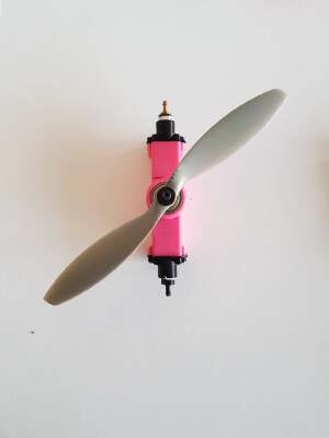 Compressed Air Engine Twin Cylinder | 3d print model
