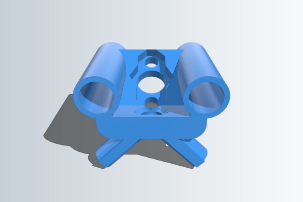 AstroX X5 (JohnnyFPV) Rear SMA VTX RX Mount  - TBS Style | 3d print model