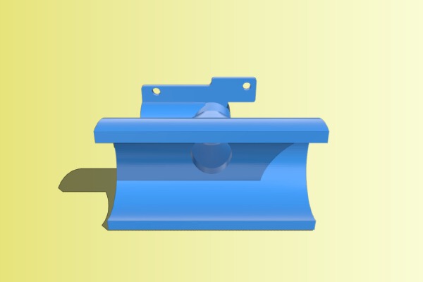 Jet 1221 lathe vacuum dust hood for pen turning | 3d print model