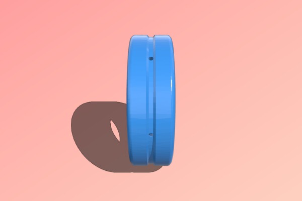Spherical Roller Bearing created in PARTsolutions | 3d print model