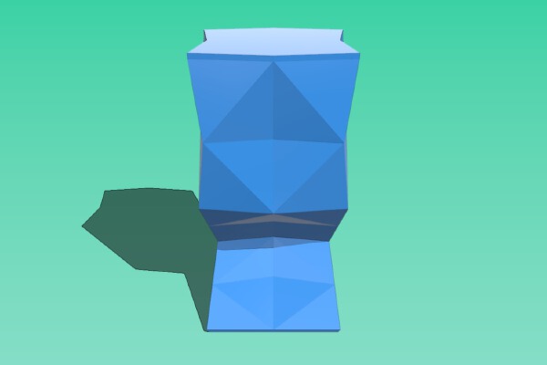 Dice Tower for Vase Mode | 3d print model
