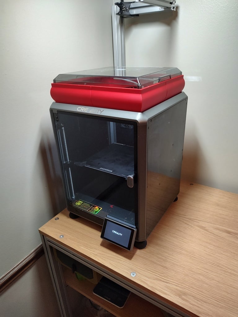 Creality K1 Lid _  Cap Riser