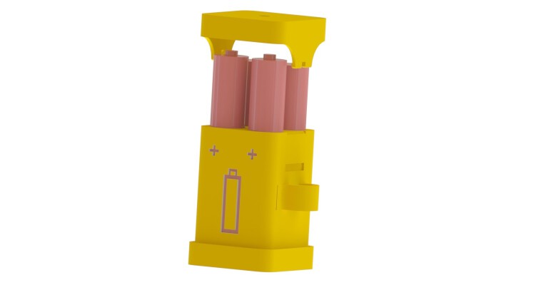  AA Battery box | 3d print model