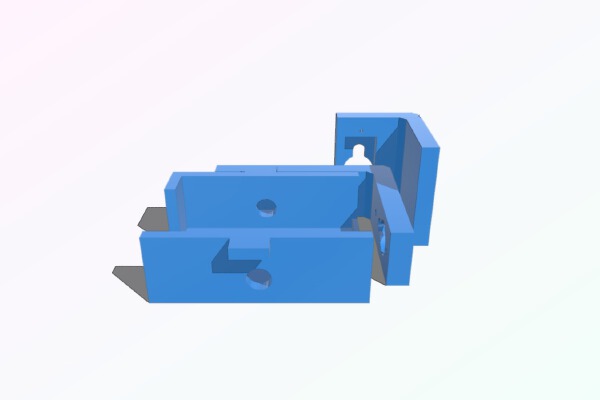 Servo Gimbal for the Moebius Action Cam | 3d print model