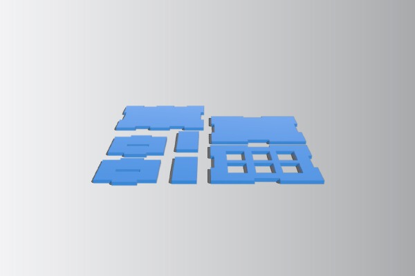 Dice Stand for Glowforge | 3d print model