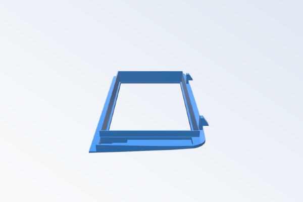 Frame for Chinese radio. Alfa Romeo GT_147 | 3d print model
