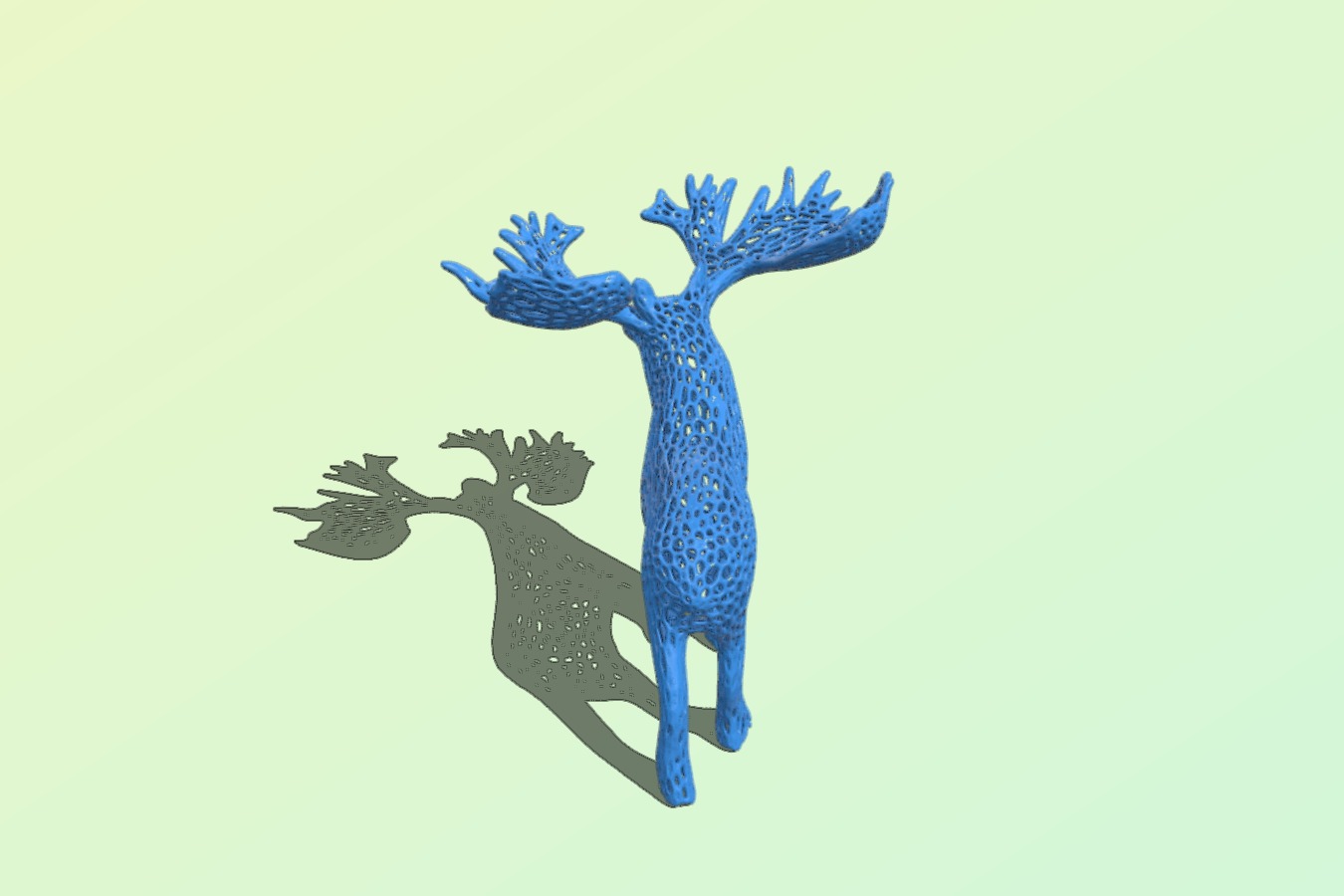 The Alberta Moose Voronoi Remix