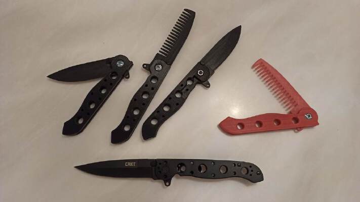 CRKT M16 Hairbrush | 3d print model