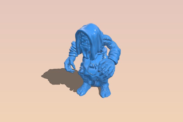 Witcher Crone | 3d print model