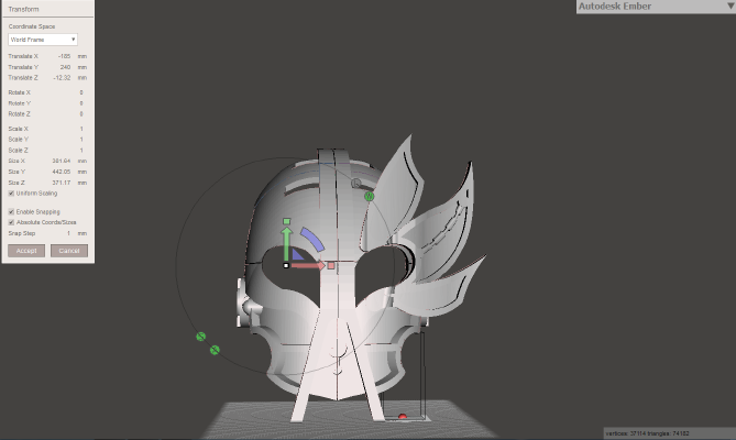 Toa Botora Wearable Mask | 3d print model