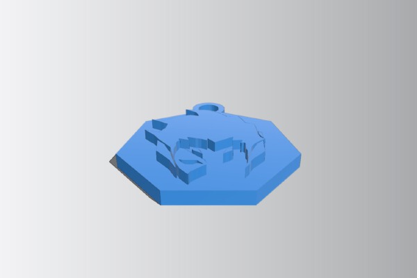 Moira overwatch keychain | 3d print model