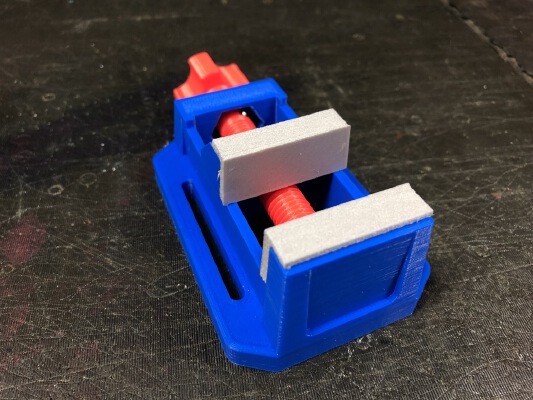 Flexy jaw pads for 2inch Desktop Vise | 3d print model