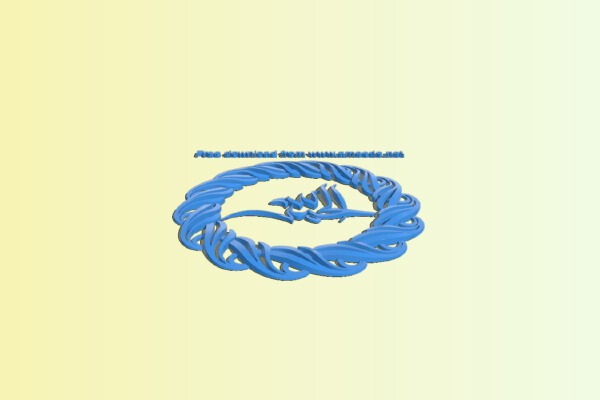 Round pattern decoration design | 3d print model