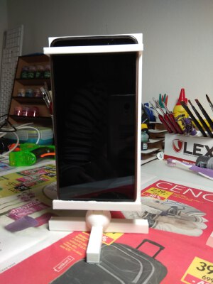 Xiaomi redmi note adjustable holder | 3d print model